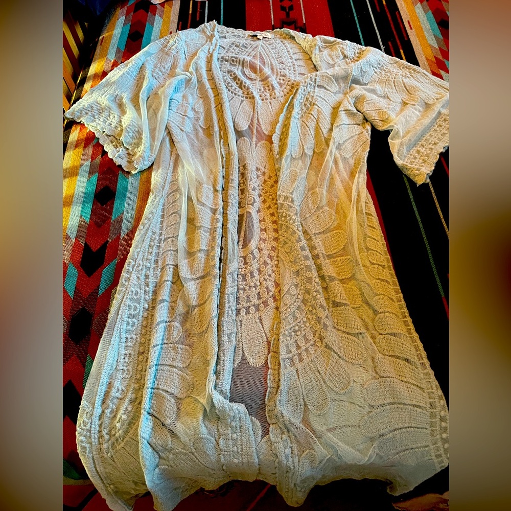 Long Lace Jacket